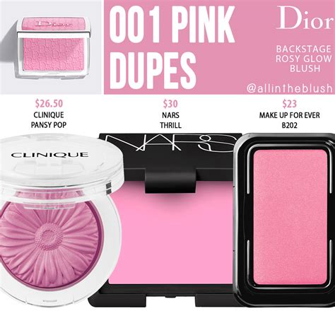 dior backstage blush rosy glow dupe|dior blush 001 dupe.